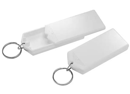 Schlüsselanhänger-Sicherheitsbox (leer) - weiß TK Gruppe® Grosshandel 