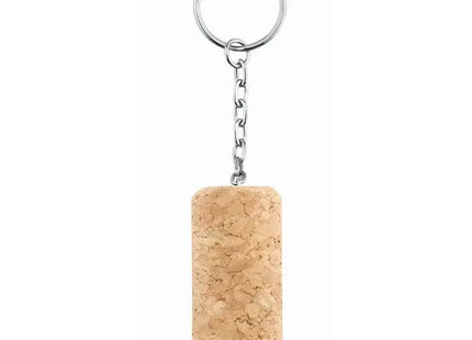 Schlüsselanhänger TAPON, Weinkorken-Design, Beige, Natürlich & Praktisch TK Gruppe® Grosshandel 