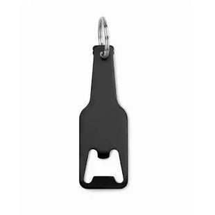 Schlüsselring mit Kapselheber BOTELIA in Schwarz – Praktisch & Stilvoll, Ideal für Unterwegs, 100mm TK Gruppe® Grosshandel 
