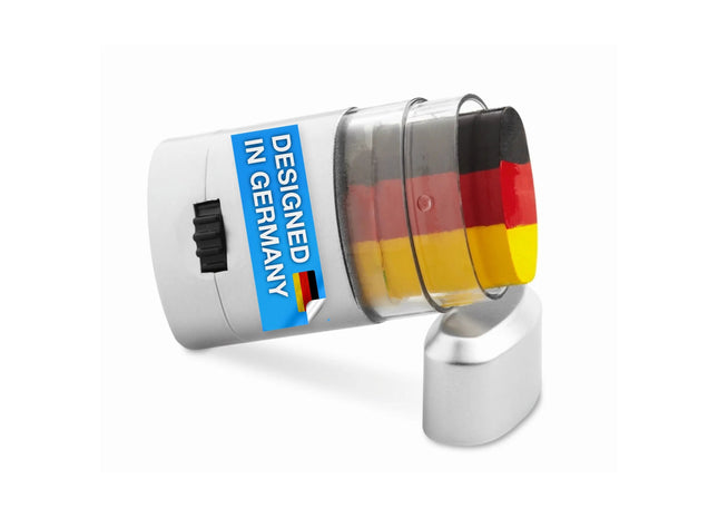 Schminkstift Fan Deutschland schwarz, rot, gelb (Gold), als Deko, Dekoration, Partydeko für Fußball, Fußball Europameisterschaft WM