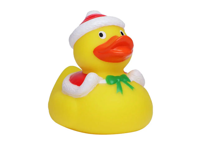 Schnabels Große Quietsche-Ente Weihnachten - Farbenprächtiges Festspielzeug TK Gruppe® Grosshandel 