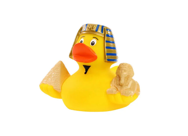 Schnabels Quietsche-Ente Ägypten in Bunt - Historisch inspiriertes Spielzeug TK Gruppe® Grosshandel 