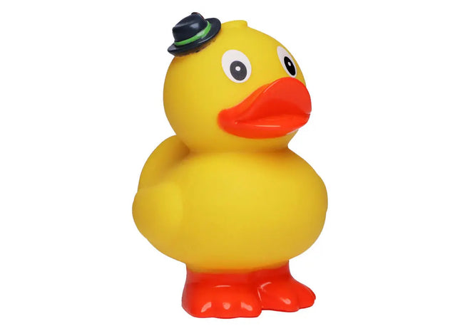 Schnabels Quietsche-Ente Bayern, Stehend - Buntes Trachten-Spielzeug TK Gruppe® Grosshandel 