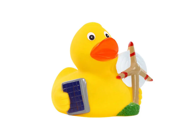 Schnabels Quietsche-Ente Energie in Bunt - Dynamisches Themen-Spielzeug TK Gruppe® Grosshandel 