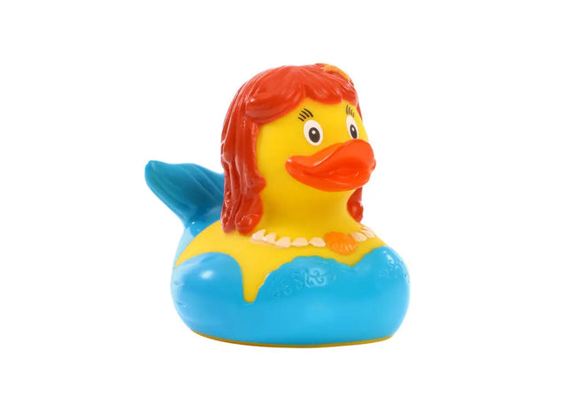 Schnabels Quietsche-Ente Meerjungfrau in Bunt - Fantastisches Meeres-Spielzeug TK Gruppe® Grosshandel 