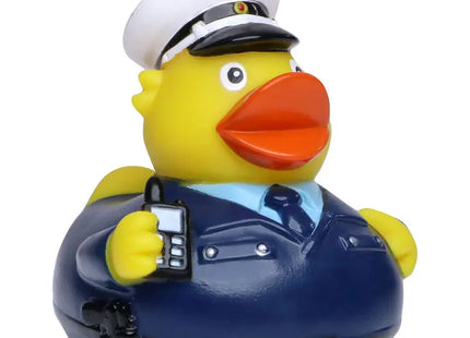Schnabels Quietsche-Ente Polizist, Bunt – Interaktives Badespielzeug TK Gruppe® Grosshandel 
