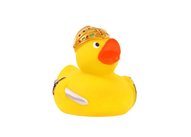 Schnabels Quietsche-Ente Ritter in Bunt - Abenteuerliches Mittelalter-Spielzeug TK Gruppe® Grosshandel 