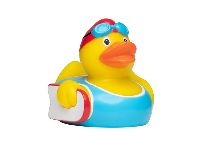 Schnabels Quietsche-Ente Schwimmanfänger - Buntes Einsteiger-Spielzeug TK Gruppe® Grosshandel 