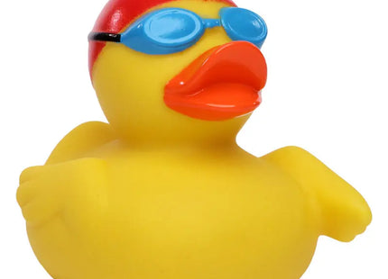 Schnabels Quietsche-Ente Schwimmer - Buntes Wassersport-Spielzeug TK Gruppe® Grosshandel 