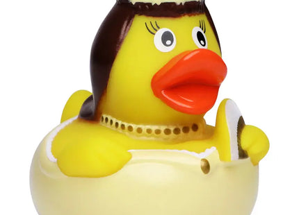 Schnabels Quietsche-Ente Sissi in Bunt - Farbenreiches Prinzessinnen-Spielzeug TK Gruppe® Grosshandel 