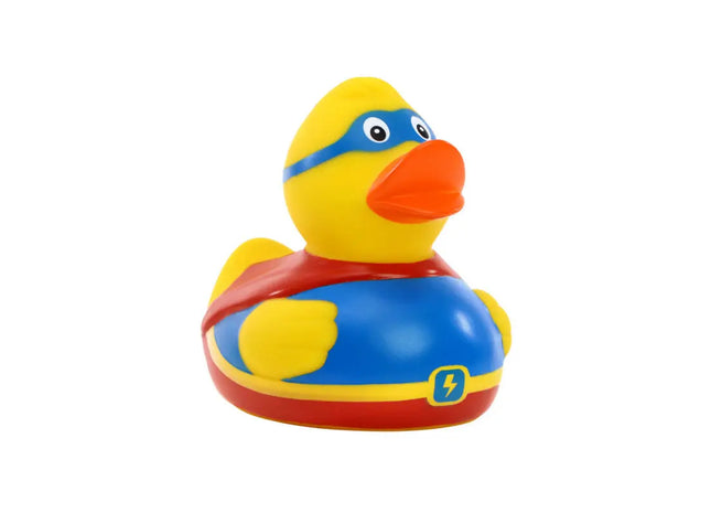 Schnabels Quietsche-Ente Superduck in Bunt - Heroisches Superhelden-Spielzeug TK Gruppe® Grosshandel 
