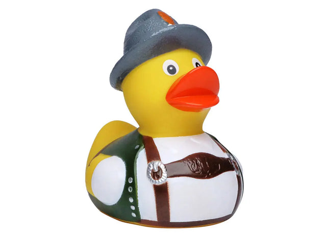 Schnabels Quietsche-Ente in Bayerischer Tracht - Kulturelles Badespielzeug TK Gruppe® Grosshandel 