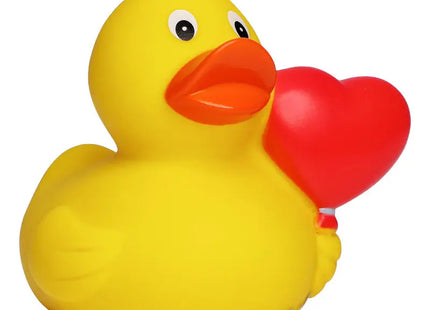 Schnabels Quietsche-Ente mit Herzballon – Bunt, für Spaß und Spiel TK Gruppe® Grosshandel 