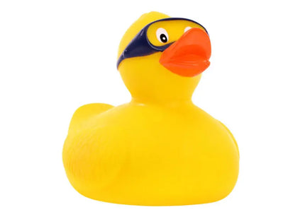 Schnabels Quietsche-Ente mit Taucherbrille – Buntes, abenteuerliches Badespielzeug TK Gruppe® Grosshandel 
