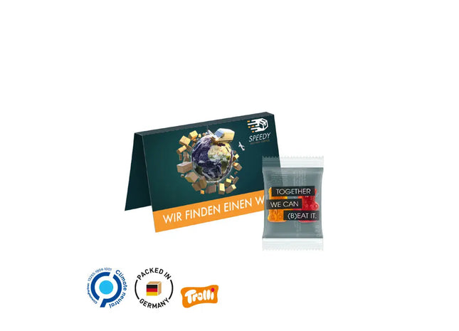 Schnelle Promo-Karte: Ihre Werbung blitzschnell gestaltet & versendet TK Gruppe® Grosshandel 