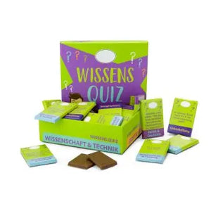 Schokoladiges Wissensquiz – Spaßiges Quizspiel mit Schokoladen-Thema TK Gruppe® Grosshandel 