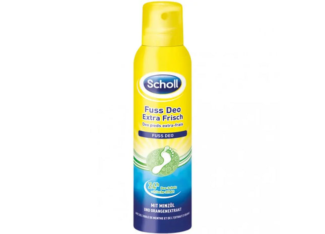 Scholl Extra Fresh Fußdeospray 150ml - Intensiver Frischeschutz TK Gruppe® Grosshandel 