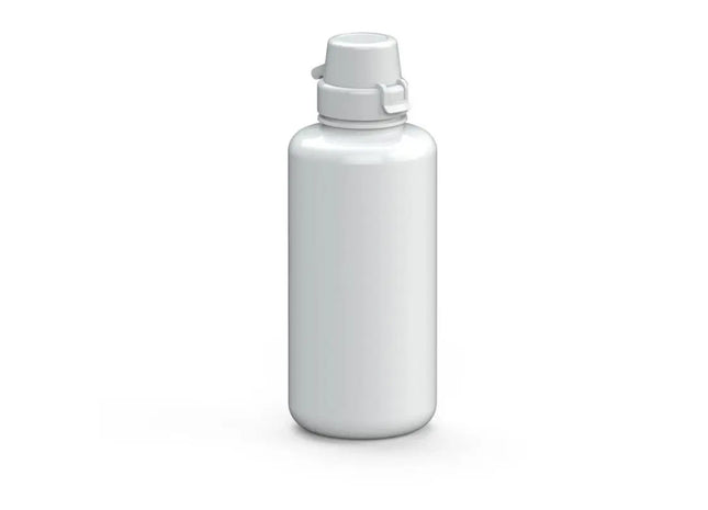 School Pure White Trinkflasche, 1L, Elegantes Design TK Gruppe® Grosshandel 