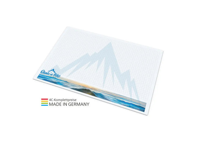 Schreibunterlage mit 25 Blatt und 4C-Druck - Farbenfrohes Design für Büro und Zuhause TK Gruppe® Grosshandel 