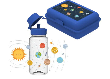 Schulset für Kids in Standard-Blau, Transparent – Ideal für den Schulstart TK Gruppe® Grosshandel 