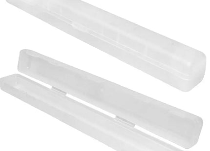 Schutzbox für Zahnbürsten – Transparent-Milchig, Hygienisch & Praktisch TK Gruppe® Grosshandel 