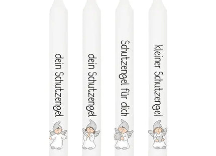 Schutzengel Stabkerzen, 4er-Set - Spirituelle Beleuchtung TK Gruppe® Grosshandel 