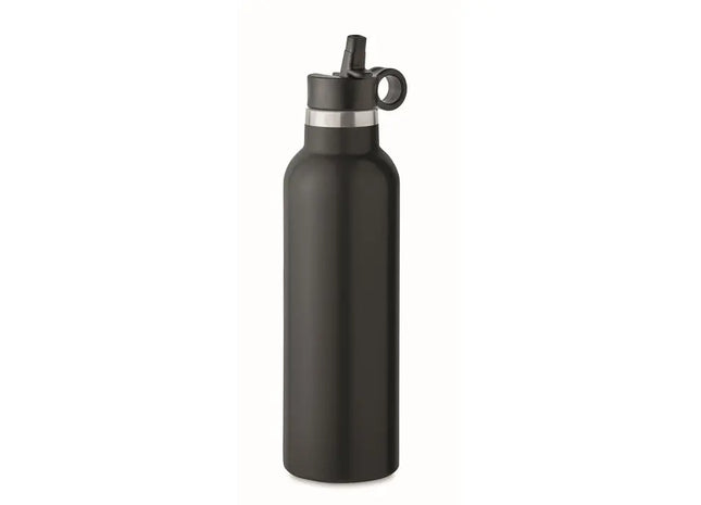 Schwarz BOALI 700ml Premium Doppelwand-Isolierflasche TK Gruppe® Grosshandel 