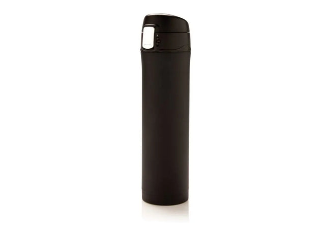 Schwarz Easy Lock 500ml RCS-Recycled Vakuum-Flasche, umweltfreundlich TK Gruppe® Grosshandel 