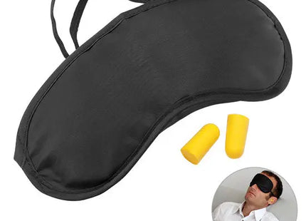 Schwarz-Gelbes Schlafmasken-Set – Optimaler Komfort & Dunkelheit TK Gruppe® Grosshandel 