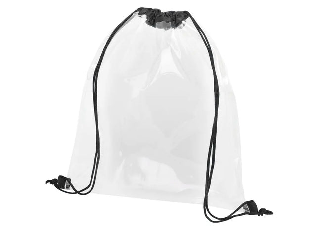 Schwarz-Klarer Premium Lancaster Sportbeutel 5L - Transparent & Stylish TK Gruppe® Grosshandel 