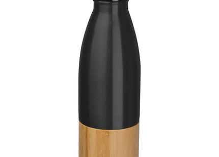 Schwarz Kobe 500ml Hochwertige Edelstahlflasche, robust TK Gruppe® Grosshandel 
