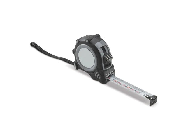 Maßband Fix 5m - Grau/Schwarz Präzises und robustes Messwerkzeug für vielseitige Anwendungen TK Gruppe® Grosshandel 