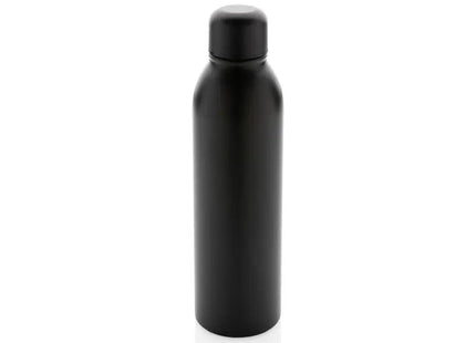 Schwarz RCS 500ml Recycelte Edelstahl-Vakuumflasche, öko-effizient TK Gruppe® Grosshandel 
