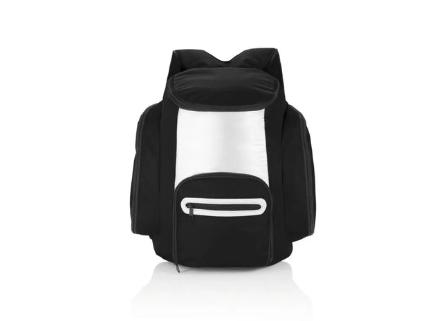 Schwarz-Silberner Kühlrucksack – Modern & Leistungsfähig TK Gruppe® Grosshandel 
