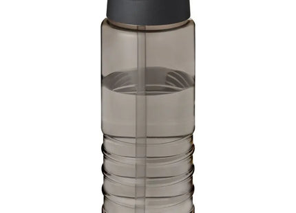 H2O Active Eco Treble 750ml, Sportflasche mit Stülpdeckel - Kohle/Schwarz TK Gruppe® Grosshandel 