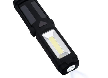 Multifunktions-Taschenlampe REEVES-PELOTAS - Grau/Schwarz - Vielseitig, Robust und Leistungsstark TK Gruppe® Grosshandel 