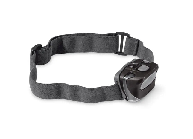 Schwarze Abenteuer-Kopflampe - Robust & Vielseitig für Outdoor TK Gruppe® Grosshandel 