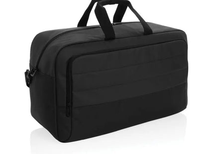 Schwarze Armond AWARE™ RPET Weekend-Duffel, Nachhaltig und Stilvoll für Kurztrips TK Gruppe® Grosshandel 
