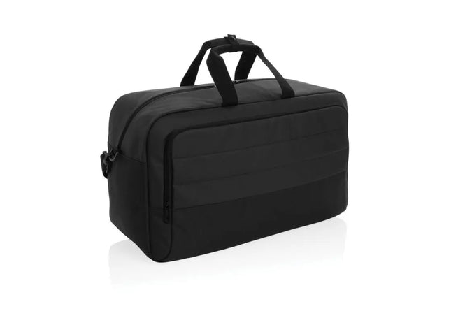 Schwarze Armond AWARE™ RPET Weekend-Duffel, Nachhaltig und Stilvoll für Kurztrips TK Gruppe® Grosshandel 