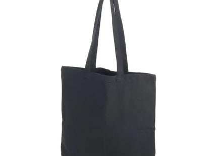 Schwarze Baumwolltasche GRETA – umweltfreundlich, robust, vielseitig, stilvoll TK Gruppe® Grosshandel 