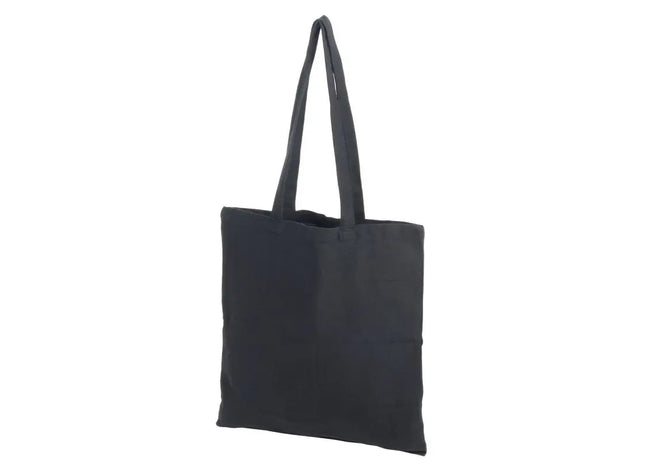 Schwarze Baumwolltasche GRETA – umweltfreundlich, robust, vielseitig, stilvoll TK Gruppe® Grosshandel 