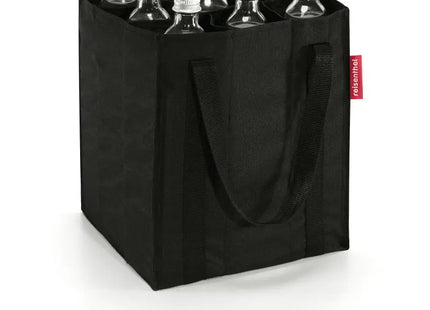 Schwarze Bottlebag – Praktisch & Modern für Unterwegs TK Gruppe® Grosshandel 