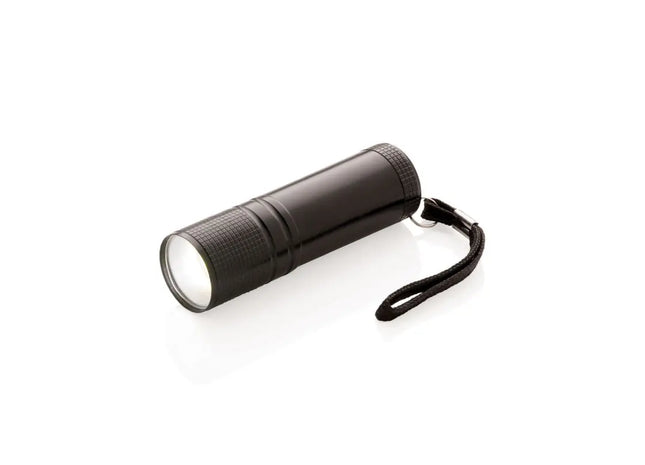 Schwarze COB LED Taschenlampe, Hochintensives Licht, Kompakt & Langlebig TK Gruppe® Grosshandel 