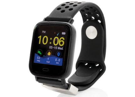 Schwarze Fit Watch – Moderner Fitness-Tracker für Aktive TK Gruppe® Grosshandel 