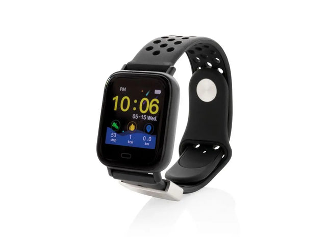 Schwarze Fit Watch – Moderner Fitness-Tracker für Aktive TK Gruppe® Grosshandel 