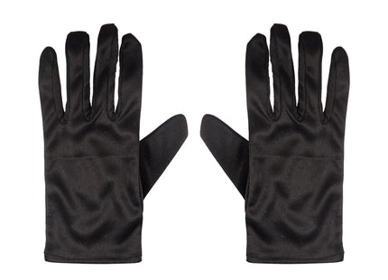 Schwarze Handschuhe Für Erwachsene - Elegante Accessoires Für Kostüm & Alltag TK Gruppe® Grosshandel 