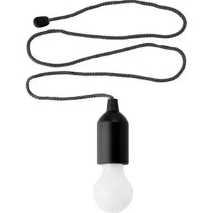 Schwarze Kirby LED-Lampe aus robustem ABS-Kunststoff, 100 Zeichen TK Gruppe® Grosshandel 