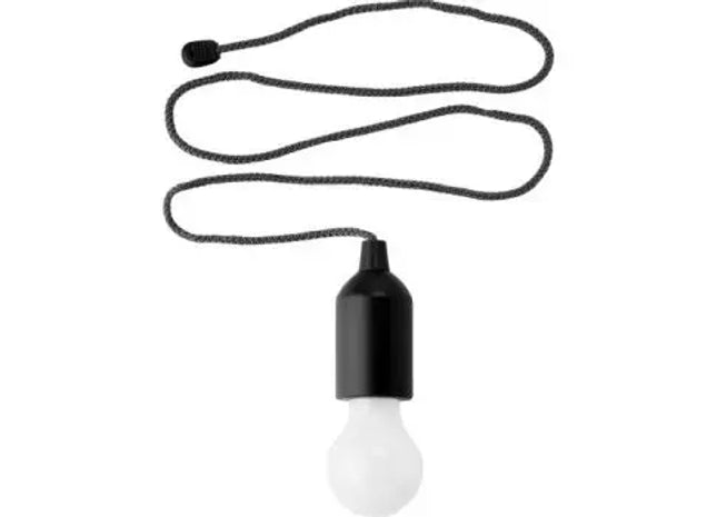 Schwarze Kirby LED-Lampe aus robustem ABS-Kunststoff, 100 Zeichen TK Gruppe® Grosshandel 