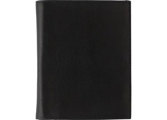 Schwarze Ledergeldbörse Menna – Elegantes Portemonnaie für stilvolle Organisation TK Gruppe® Grosshandel 