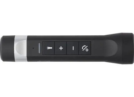 Schwarze Lewis ABS-LED-Taschenlampe - Stabil, Hell und Zuverlässig TK Gruppe® Grosshandel 